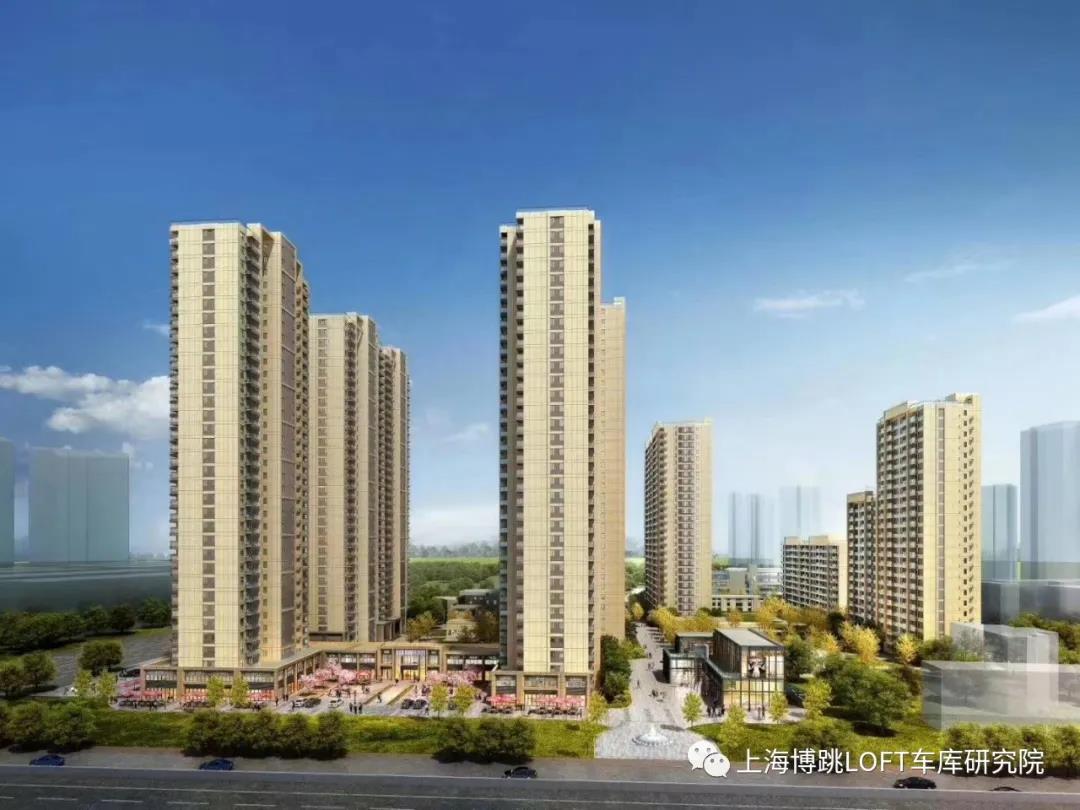 铜陵采用了LOFT车库武汉当代集团春风十里项目现已结构封顶！